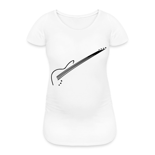 E-Bass - Frauen Schwangerschafts-T-Shirt