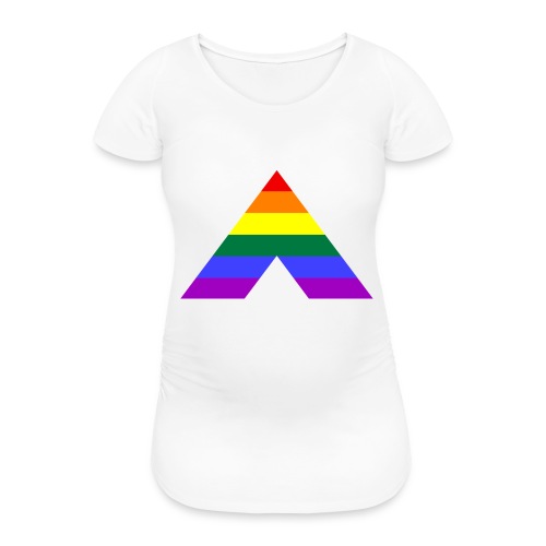 Straight Ally Flag - Frauen Schwangerschafts-T-Shirt