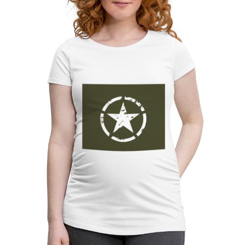 American Military Star - Maglietta gravidanza da donna