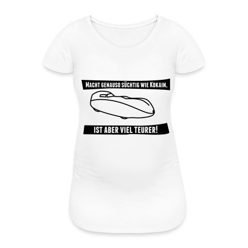 Velomobil Milan Spruch - Frauen Schwangerschafts-T-Shirt