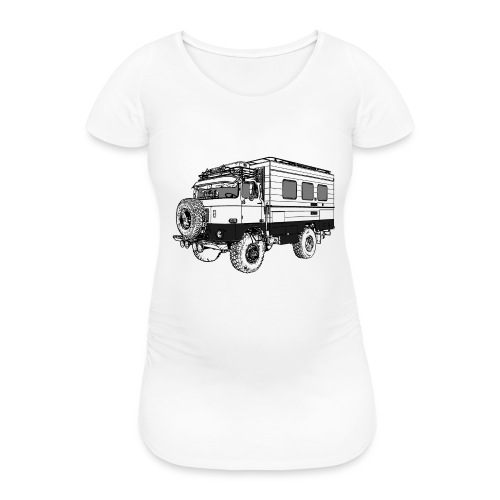 IFA LKW W50 LA 4x4 Koffer - Frauen Schwangerschafts-T-Shirt