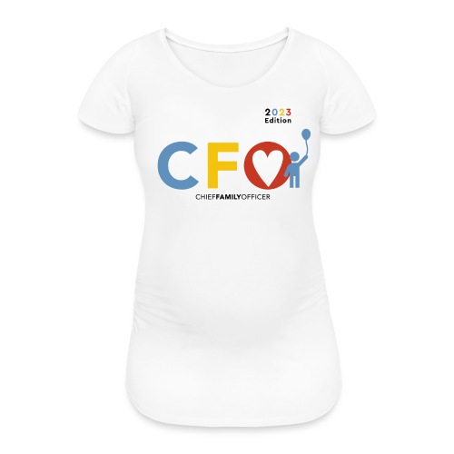 CFO Edition 2023 (Black) - Frauen Schwangerschafts-T-Shirt