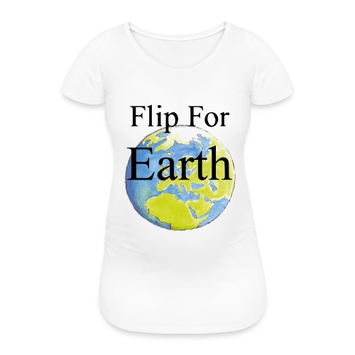 Flip For Earth T-shirt - Gravid-T-shirt dam