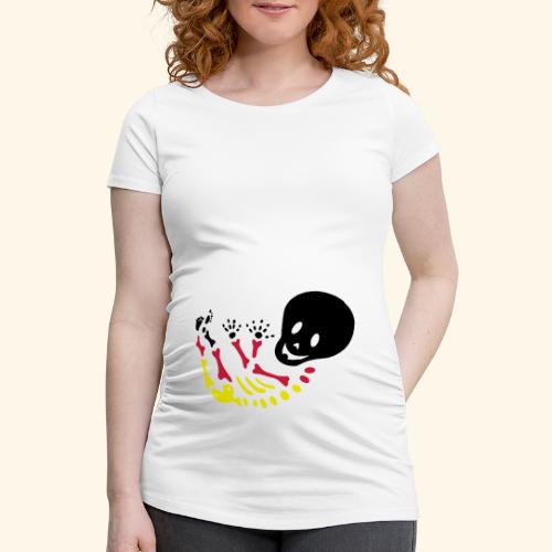 BabySkelett World Cup Edition - Frauen Schwangerschafts-T-Shirt