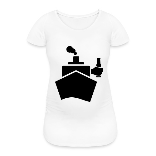 King of the boat - Frauen Schwangerschafts-T-Shirt