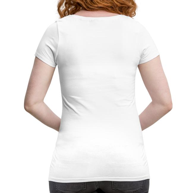 Mindestobstaund hod ned highaut - Frauen Schwangerschafts-T-Shirt