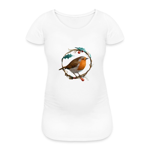 Robin Redbreast - Frauen Schwangerschafts-T-Shirt