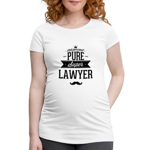 100 Prozent super Anwalt - Frauen Schwangerschafts-T-Shirt