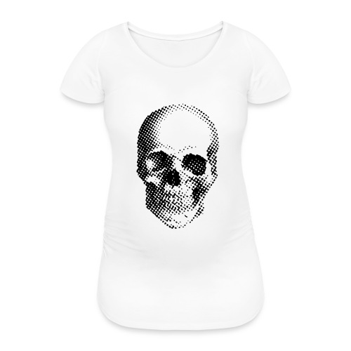 Skull & Bones No. 1 - schwarz/black - Frauen Schwangerschafts-T-Shirt