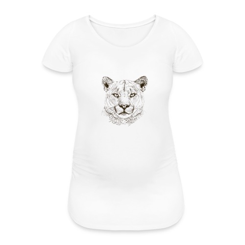 Wildkatze - Frauen Schwangerschafts-T-Shirt