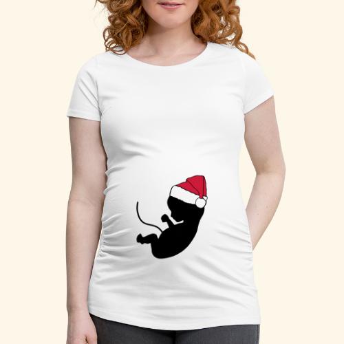 Baby X-Mas 2Farbig - Frauen Schwangerschafts-T-Shirt