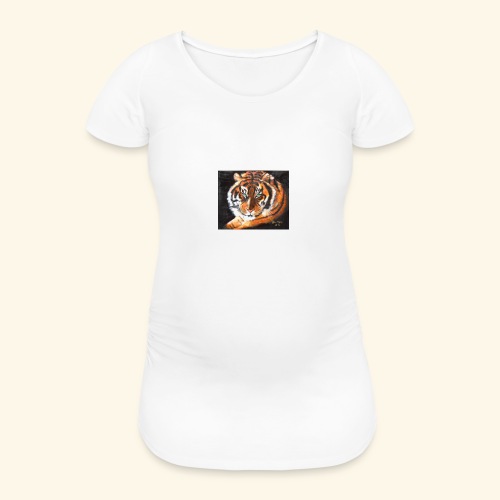Tiger - Frauen Schwangerschafts-T-Shirt