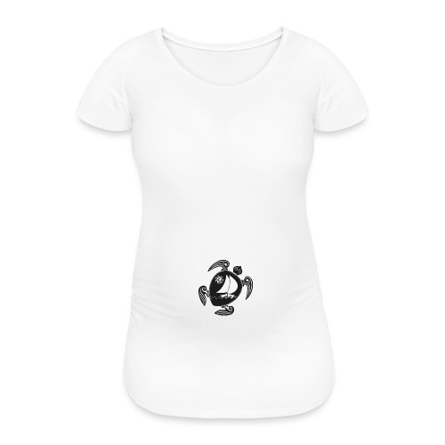 Logo without black transparent - Frauen Schwangerschafts-T-Shirt
