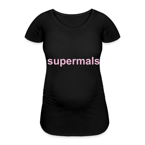 Supermals - Vrouwen zwangerschap-T-shirt