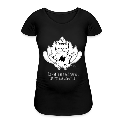 CATS KARMA - Frauen Schwangerschafts-T-Shirt