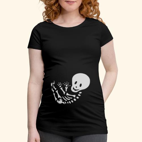Bauchband Baby Skelett - Frauen Schwangerschafts-T-Shirt