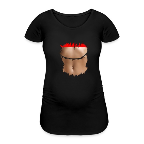 t shirt minceur brassière rouge ventre plat abdo - T-shirt de grossesse Femme