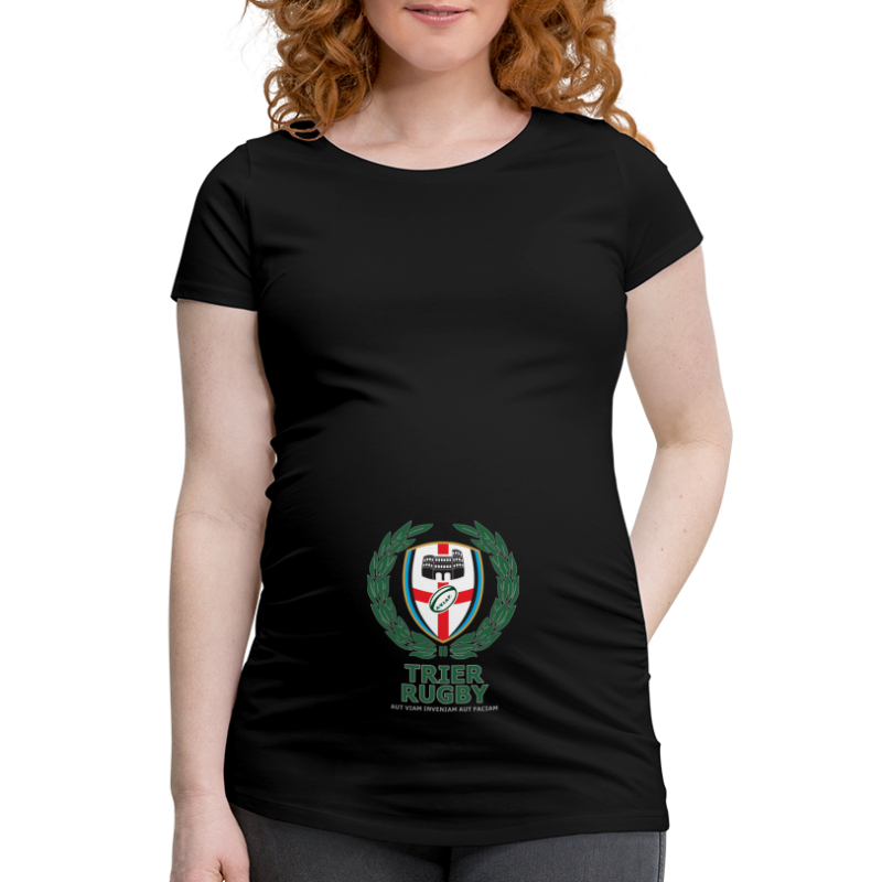 Trier Rugby "Love Hurts" Collection - Frauen Schwangerschafts-T-Shirt