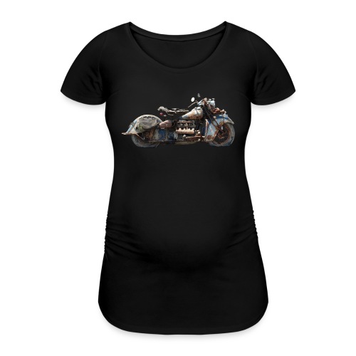 Motorrad - Frauen Schwangerschafts-T-Shirt