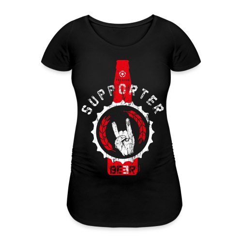 SUPPORTER | BEER - Frauen Schwangerschafts-T-Shirt