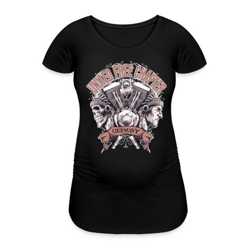 SkullLadies Gear [Reverse Design] - Frauen Schwangerschafts-T-Shirt