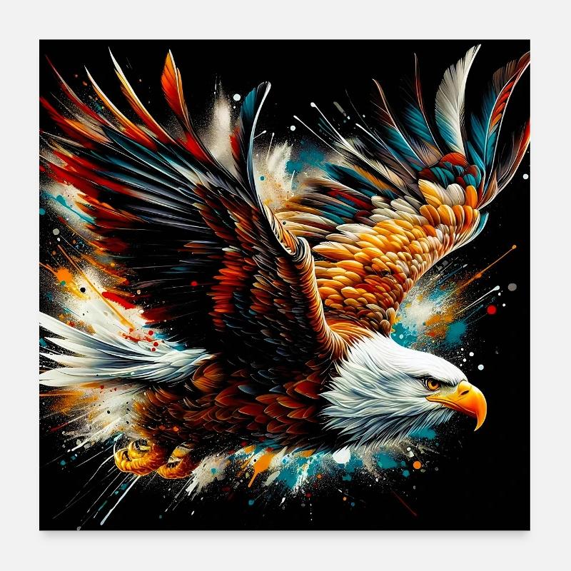 aigle Poster 60 x 60 cm