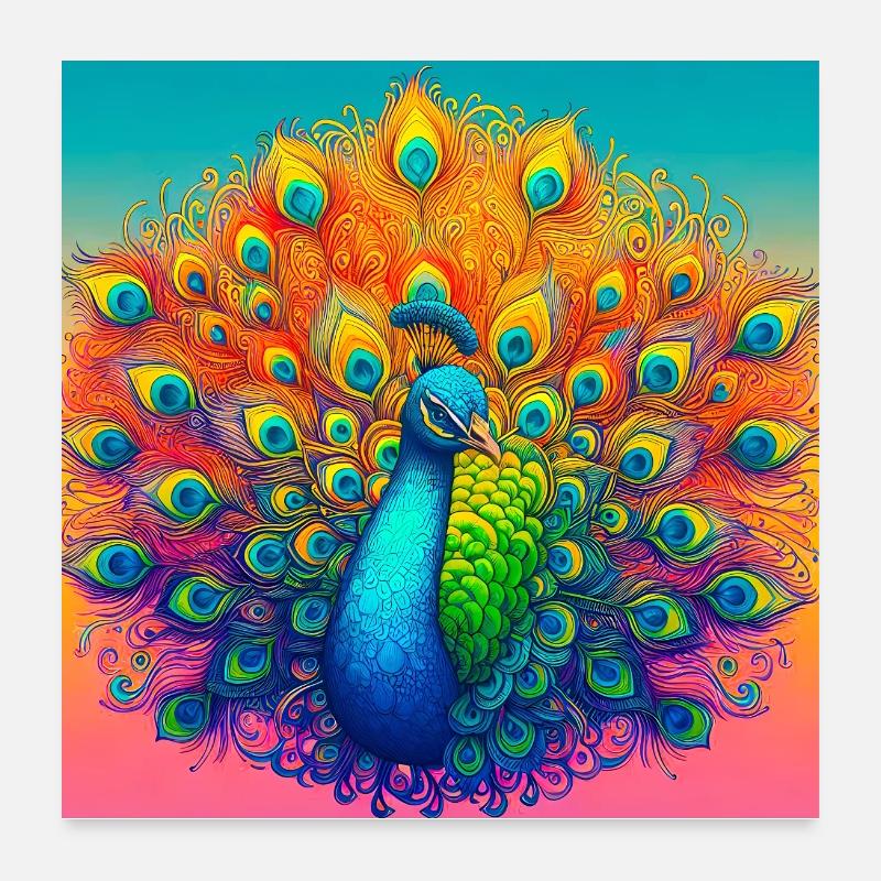 paon Poster 60 x 60 cm