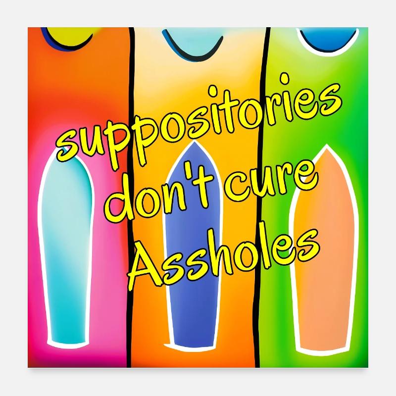 Suppo.EN - Poster 24" x 24" (60x60 cm) - white