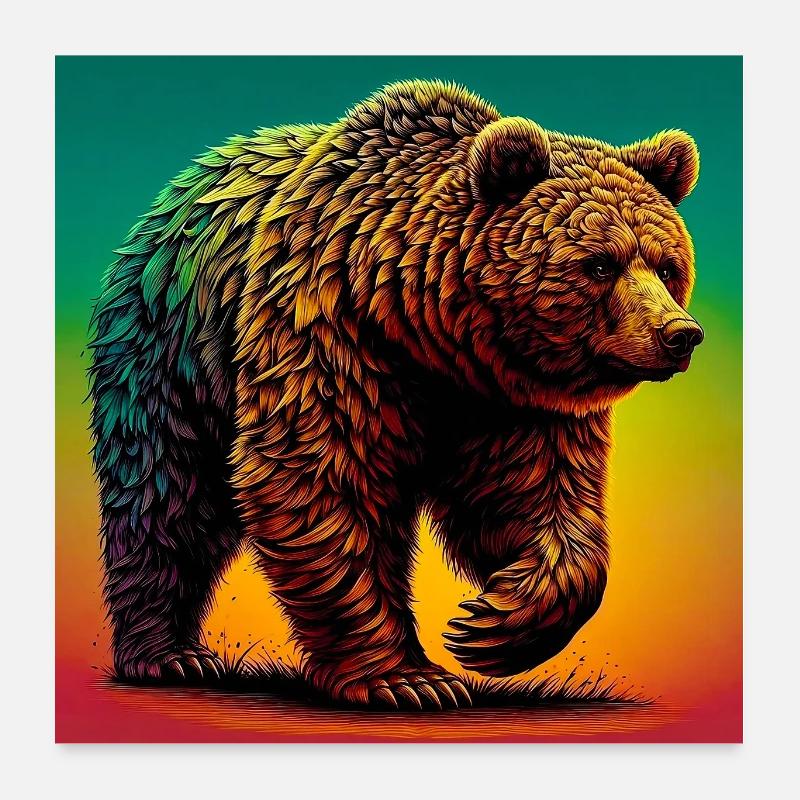 ours Poster 60 x 60 cm