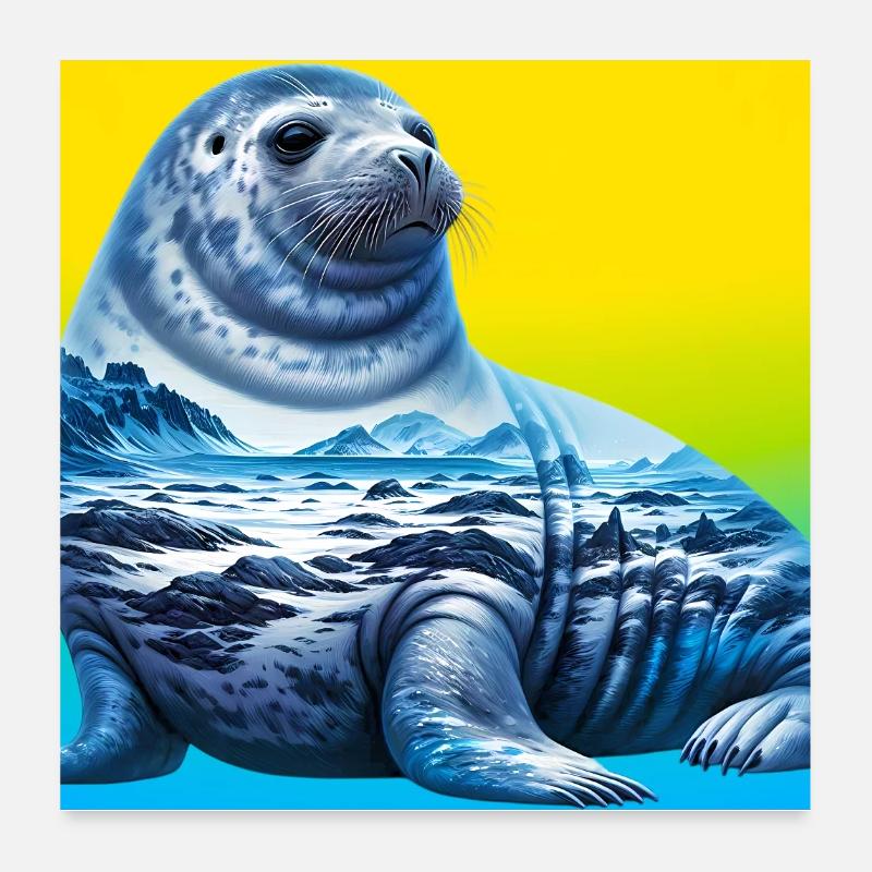 Siegel Poster 60x60 cm