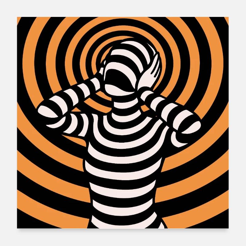 Hypnos, hallucination Poster 24" x 24" (60x60 cm)