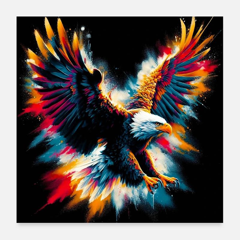 aigle Poster 60 x 60 cm