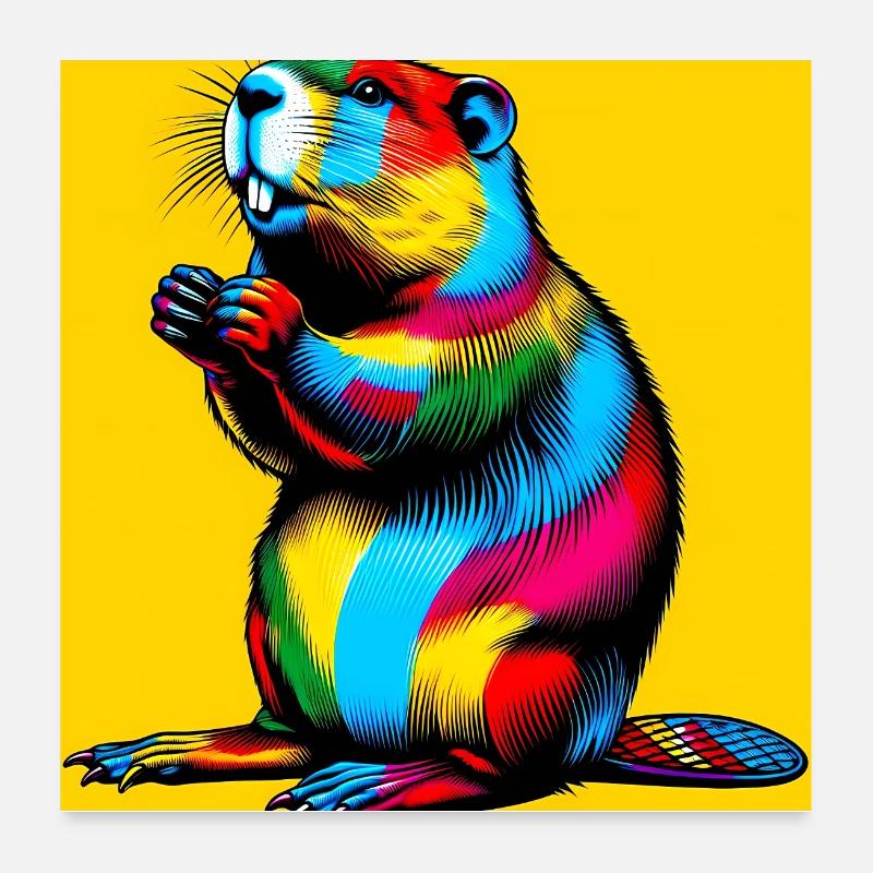 Bieber Poster 60x60 cm