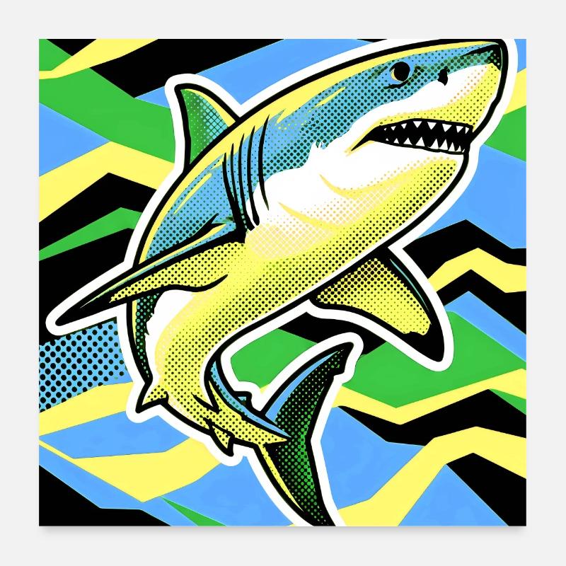 Hai Poster 60x60 cm