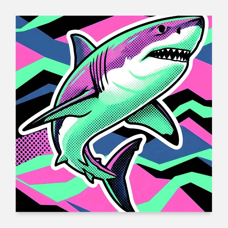 Hai Poster 60x60 cm