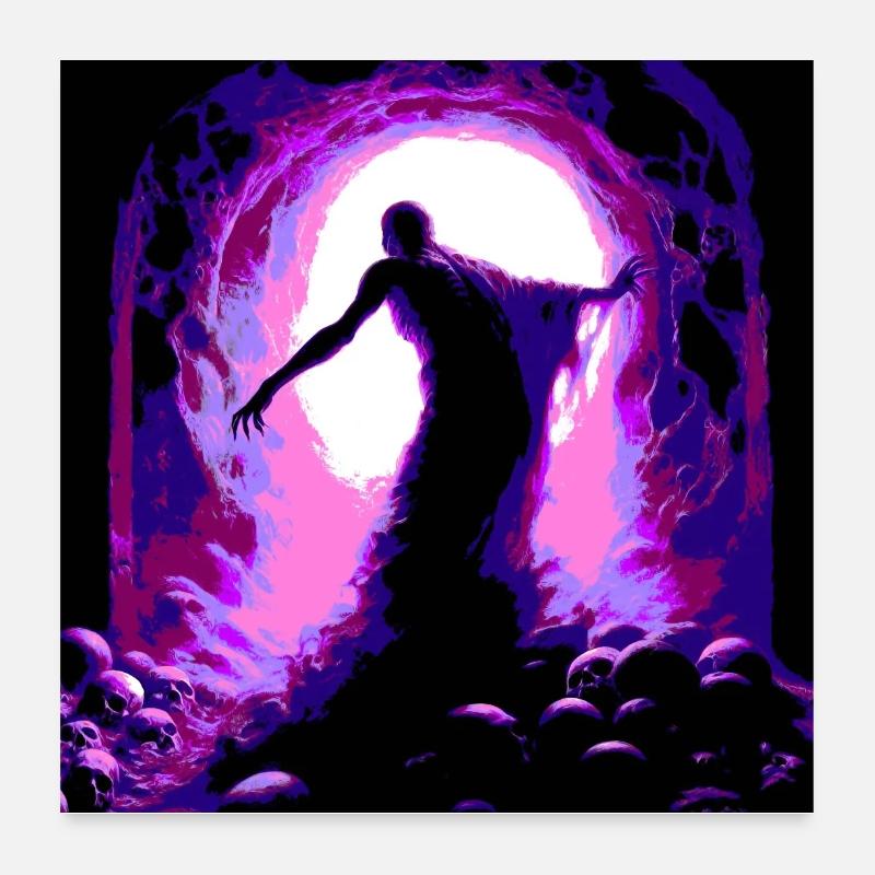 Funeral Night Poster 24" x 24" (60x60 cm)