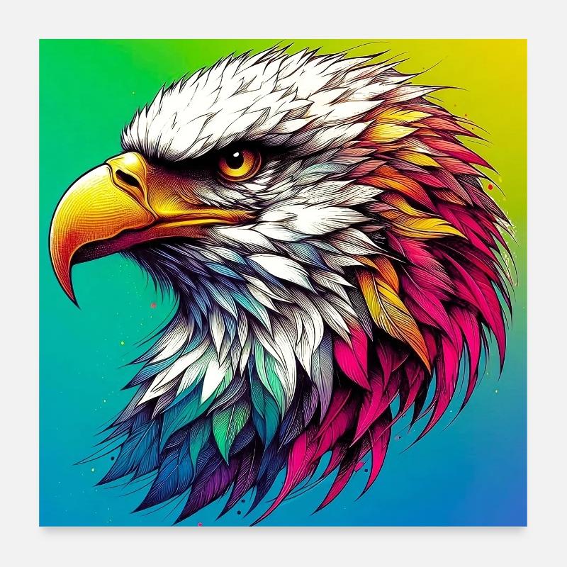 aigle Poster 60 x 60 cm