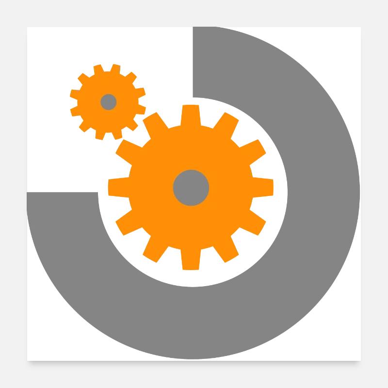 2 marce Poster 60x60 cm