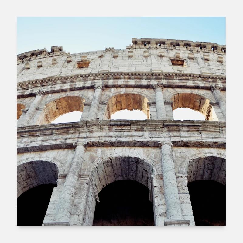 Rome - Poster 24" x 24" (60x60 cm) - white