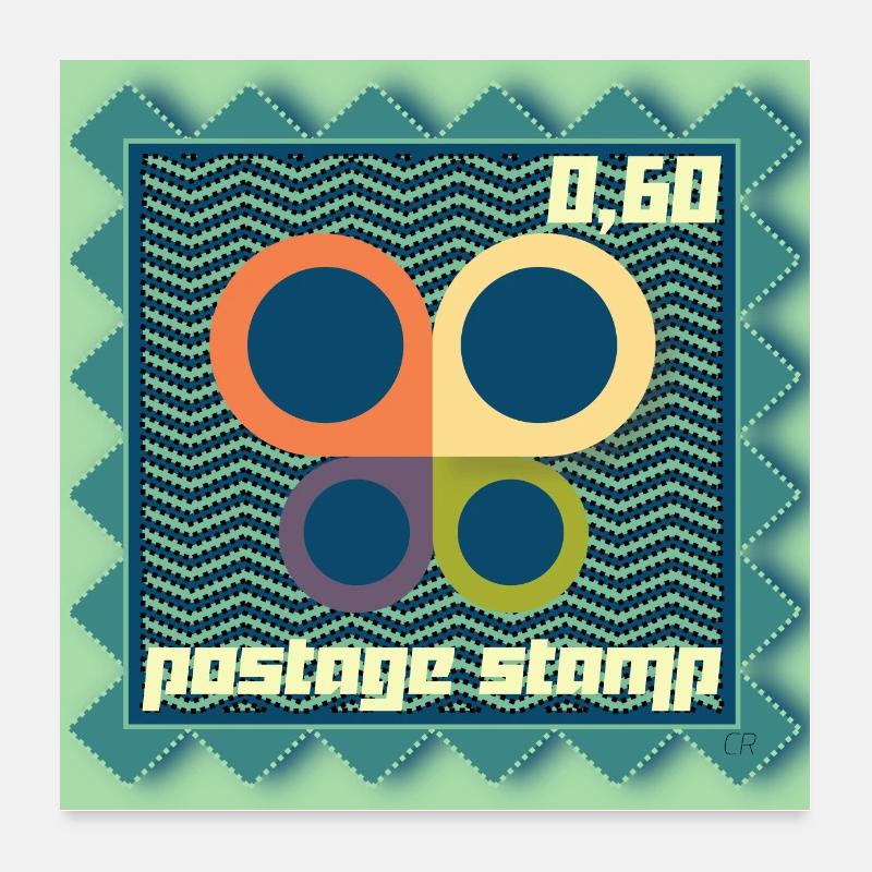 Graphic art 🎨 Poster 24" x 24" (60x60 cm)