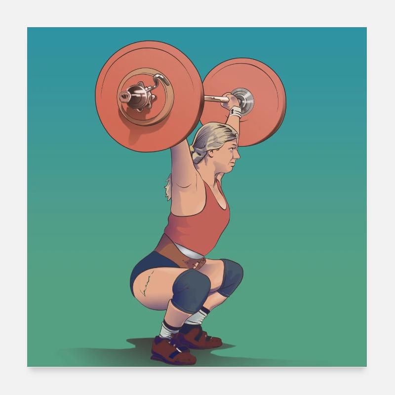 POSTER Cortney Batchelor Poster 60 x 60 cm