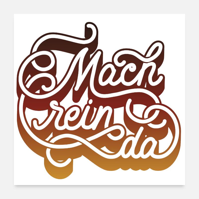 machreinda 04 Poster 60 x 60 cm
