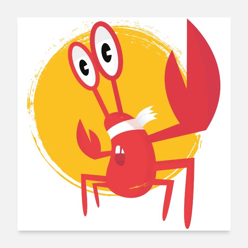 Hummer Poster 60x60 cm