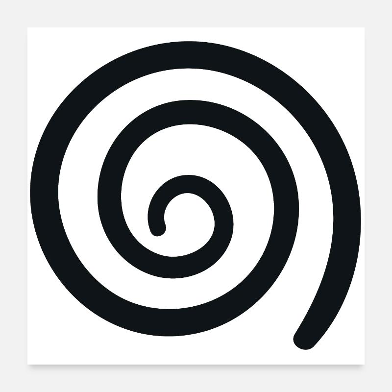 Whirl vortex Poster 24" x 24" (60x60 cm)