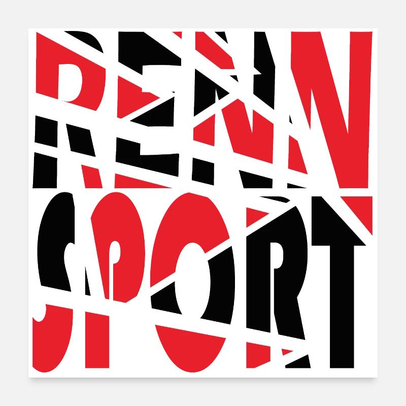 courses Poster 60 x 60 cm