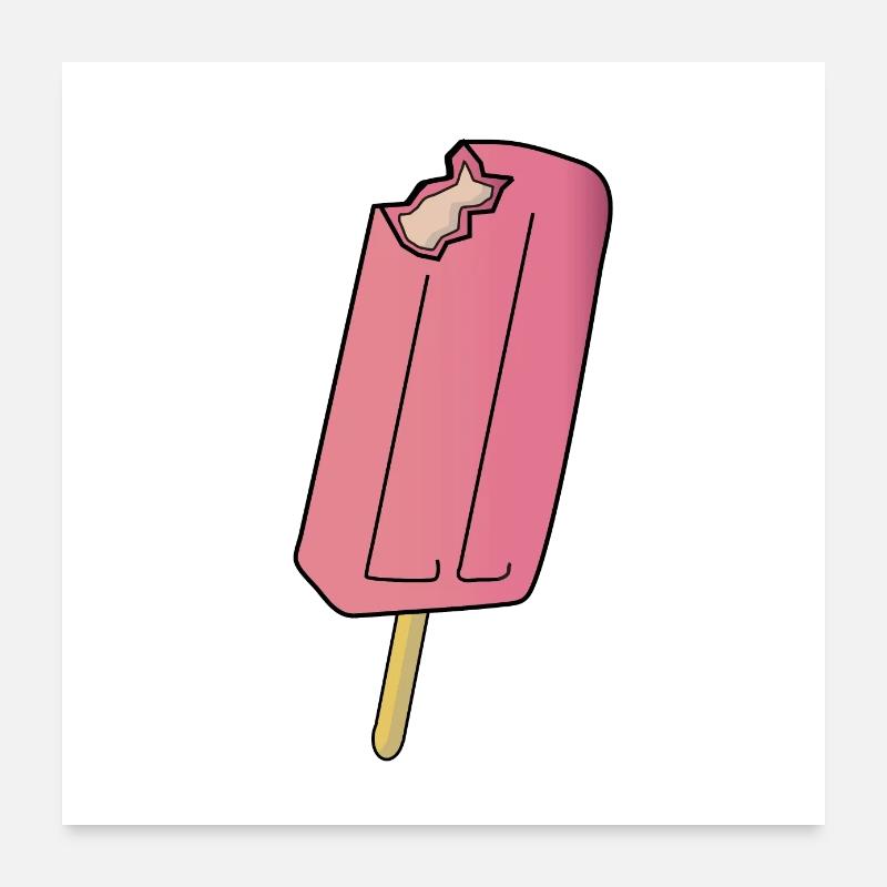 Popsicles Poster 60 x 60 cm