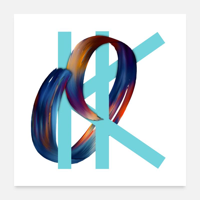 Okay Poster 60x60 cm