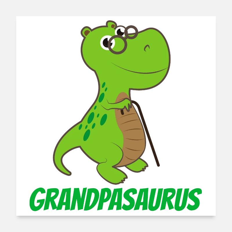 Opasaurus - Gift Idea Poster 24" x 24" (60x60 cm)