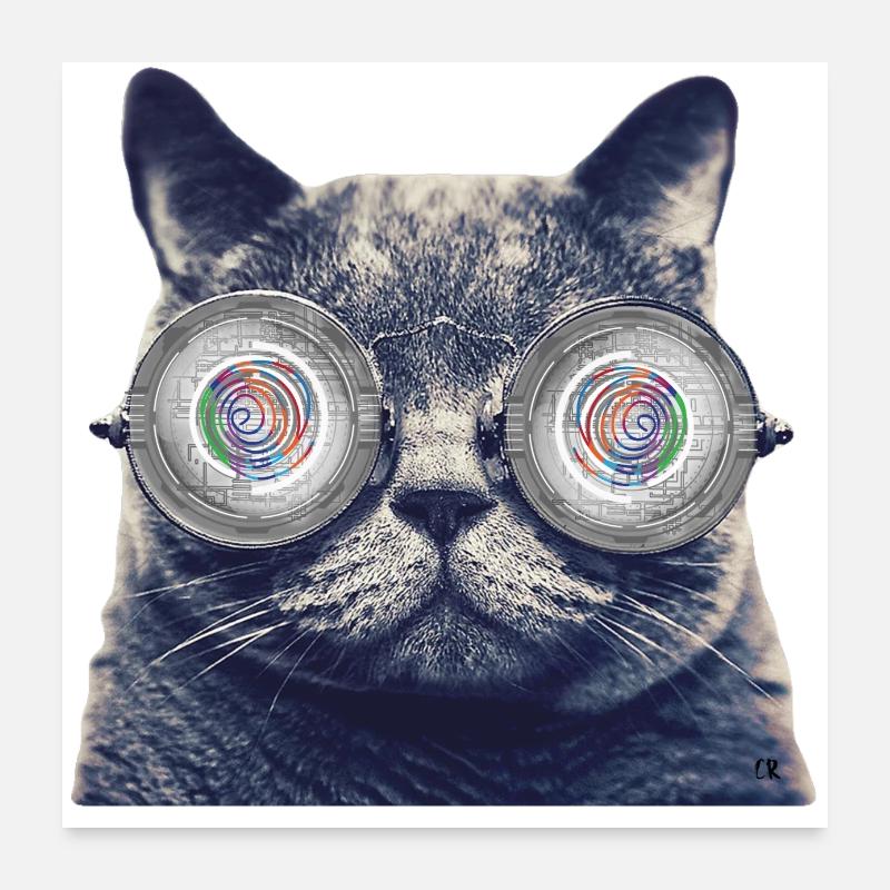 Conception geek Poster 60 x 60 cm