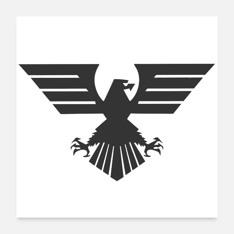 Federal Eagle Poster 24" x 24" (60x60 cm)